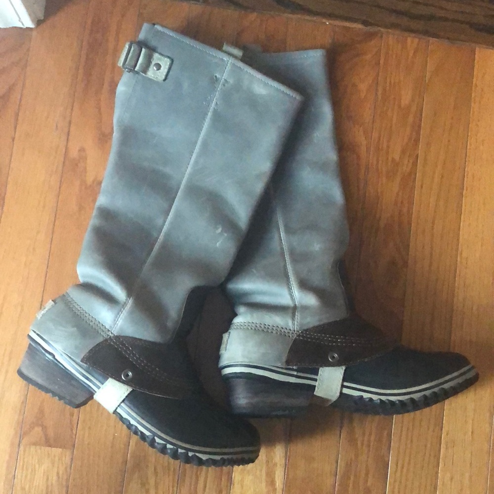 Sorel slimpack riding boots 8.5